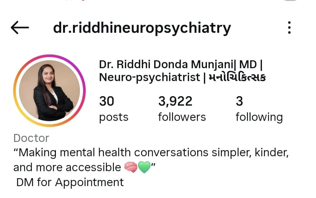 Dr. Riddhi donda